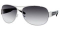 Marc Jacobs 125/U/S Sunglasses 084J7Z Palladium Blk (6514)
