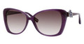 MARC JACOBS 347/S Sunglasses 0YHP Violet Glitter Violet 57-15-135