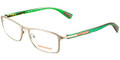 PRADA SPORT PS 55DV Eyeglasses OAR1O1 Gunmtl Blue 52-17-140