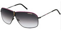 Carrera FUNKY/S Sunglasses 02I79L Semi Matte Blk Fuchsia (6505)