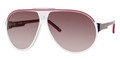 Carrera GRAND PRIX 1/S Sunglasses 0T2OCC Wht Blk Red (6410)