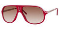 Carrera SAFARI/O/S Sunglasses 085DID Red Wht Palladium (6215)
