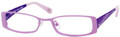 JUICY COUTURE CLOSE UP Eyeglasses 0FE7 Lavender 46-16-125