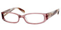 Juicy Couture Eva Eyeglasses 01D0 Rose Pink Horn (5216)