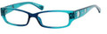 JUICY COUTURE LITTLE DRAMA Eyeglasses 0DN1 Navy Teal 46-13-125