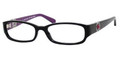 JUICY COUTURE PRESTIGE Eyeglasses 0ETW Blk Purple 51-16-130