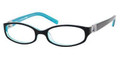 JUICY COUTURE SPLASHBACK Eyeglasses 0ETJ Blk Teal 49-17-135