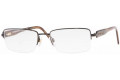 Burberry BE1067 Eyeglasses 1031 Dark Br (5218)
