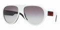 Burberry BE4089A Sunglasses 323011 Wht On Blk