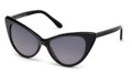 TOM FORD NIKITA FT0173 Sunglasses 01B Blk 55-15-140