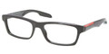 PRADA SPORT PS 07CV Eyeglasses 1AB1O1 Blk 53-18-140