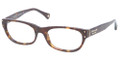 COACH HC 6034 Eyeglasses 5001 Tort 52-17-135