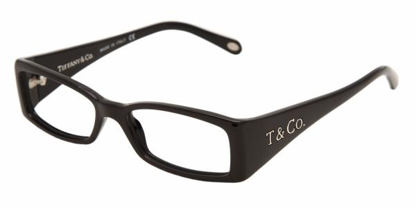 TIFFANY TF 2006 Eyeglasses 8001 Blk 51-16-135 - Elite Eyewear Studio
