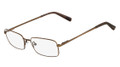 NAUTICA N7160 Eyeglasses 246 Coffee 52-17-140
