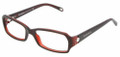 Tiffany & Co TF2030B Eyeglasses 8102 Top Br/Red (5116)