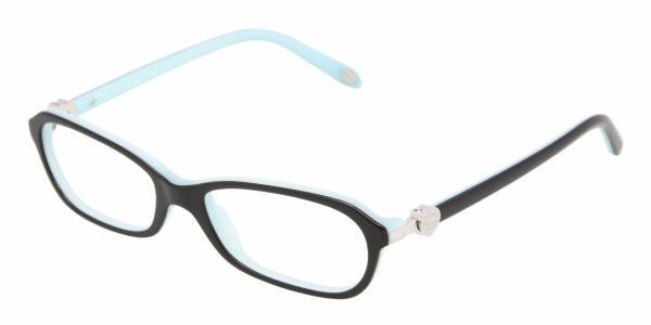 TIFFANY TF 2034 Eyeglasses 8055 Blk Blue 51-16-135 - Elite Eyewear