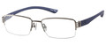 MAGIC CLIP M 421 Eyeglasses Pewter 54-18-145
