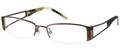 MAGIC CLIP M 379 Eyeglasses Choco Br L 52-17-138