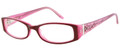 CANDIES C BILLIE Eyeglasses Burg Purple Pink 49-16-135