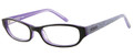BONGO B VICKY Eyeglasses Blk Crystal Purple 49-16-130