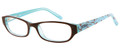 BONGO B VICKY Eyeglasses Br Crystal Blue 49-16-130