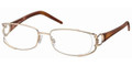 Roberto Cavalli RC0547 Eyeglasses 028 Gold-Br