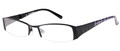 RAMPAGE R 163 Eyeglasses Satin Blk 51-18-135