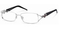 Roberto Cavalli RC0557 Eyeglasses 016 Slv - Blk