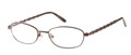 SAVVY SAVVY 373 Eyeglasses Matte Br 52-18-135