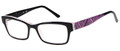 CANDIES C GWEN Eyeglasses Blk Pink 50-17-135