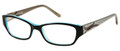 RAMPAGE R 176 Eyeglasses Blk Teal 52-16-135