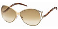 Roberto Cavalli Zinnia RC531S Sunglasses 34F Gold