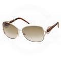 Roberto Cavalli Imperico RC595S Sunglasses 28F Havana Temples