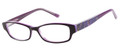 CANDIES C FRANKIE Eyeglasses Plum Purple 50-14-135
