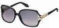 Roberto Cavalli Paprika RC653S Sunglasses 01B Shiny Blk