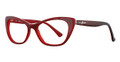 GUESS BY MARCIANO GM 223 Eyeglasses Burg Red 53-17-140