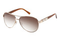 GUESS GU 7282 Sunglasses Satin Gold 59-14-135