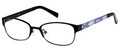 CANDIES C WHITNEY Eyeglasses Matte Blk 49-17-130