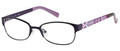 CANDIES C WHITNEY Eyeglasses Matte Plum 49-17-130