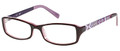CANDIES C WILLOW Eyeglasses Plum Lavender 52-17-130