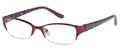 BONGO B WYNN Eyeglasses Purple Crystal 49-16-130