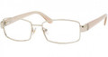 MAX MARA 1100/U Eyeglasses 0DFV Gold Beige Pink 52-16-135