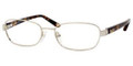 MAX MARA 1130 Eyeglasses 0KXU Gold Havana 53-17-130