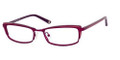 LIZ CLAIBORNE 395 Eyeglasses 0RU6 Satin Plum 51-17-130