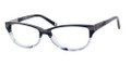 LIZ CLAIBORNE 397 Eyeglasses 0G74 Blue Horn 54-15-135