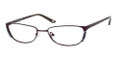 LIZ CLAIBORNE 396 Eyeglasses 0ZZ5 Eggplant 51-17-130