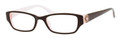 JUICY COUTURE 909 Eyeglasses 0ERN Espresso Ice Pink 48-17-130