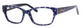 JUICY COUTURE 136 Eyeglasses 0FF8 Navy Floral 51-15-135