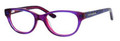 JUICY COUTURE 913 Eyeglasses 0JMP Plum Crystal Navy 46-16-120