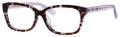KATE SPADE DEMI/F Eyeglasses 0EZ2 Plum Havana Lavender 54-14-135